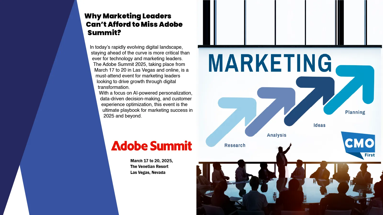 Why Marketing Leaders Can’t Afford to Miss Adobe Summit?