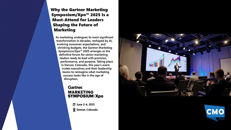 Why the Gartner Marketing Symposium/Xpo™ 2025 Is a Must-Attend for Leaders Shaping the Future of Marketing