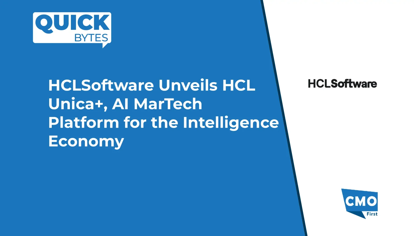 HCLSoftware Unveils HCL Unica+, AI MarTech Platform for the Intelligence Economy