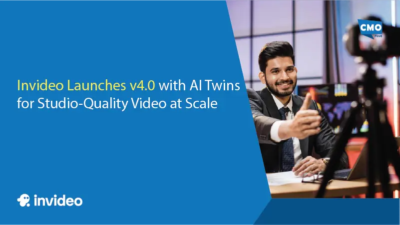 Invideo Launches v4.0 with AI Twins for Studio-Quality Video at Scale