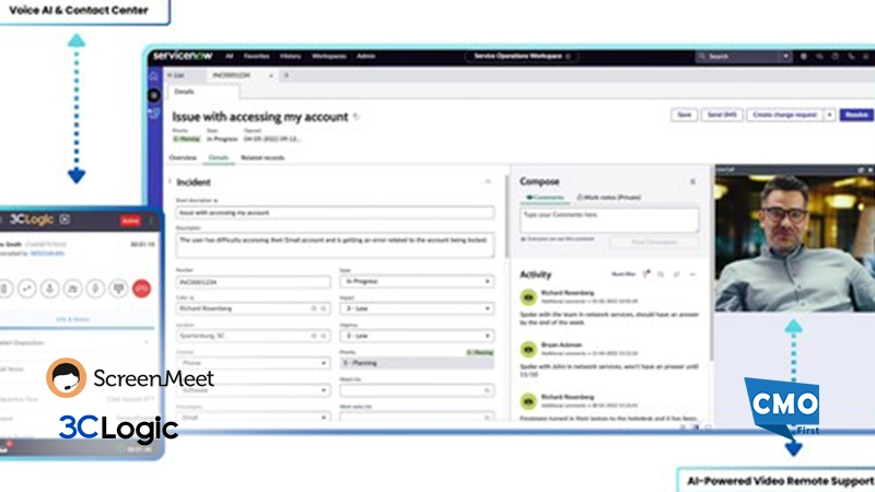 3CLogic and ScreenMeet Expand Partnership to Elevate ServiceNow-Powered Customer and IT Support with Voice AI and Rich Video Collaboration