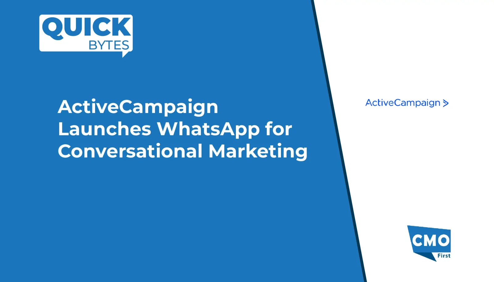 ActiveCampaign Launches WhatsApp for Conversational Marketing