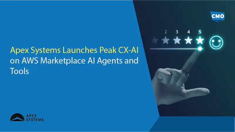 Apex Systems Launches Peak CX-AI on AWS Marketplace AI Agents and Tools