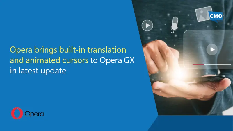 Opera brings built-in translation and animated cursors to Opera GX in latest update