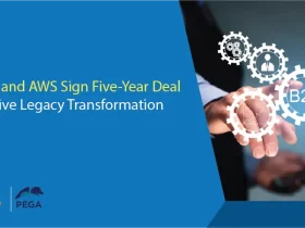 Pega and AWS Sign Five-Year Deal to Drive Legacy Transformation