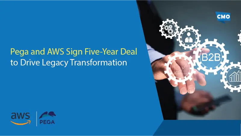Pega and AWS Sign Five-Year Deal to Drive Legacy Transformation