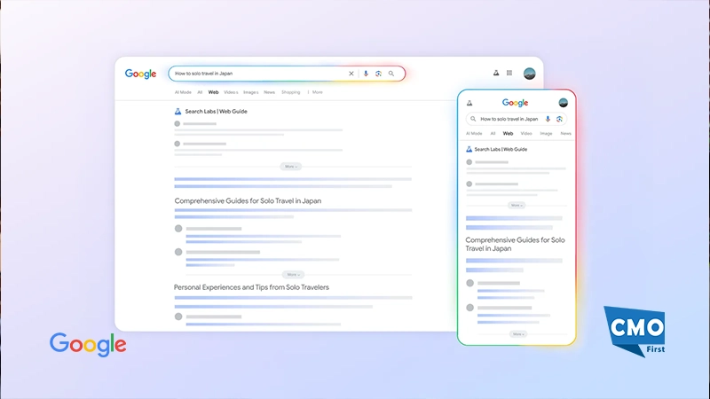 Google Launches Web Guide, An experimental AI-organized search results page