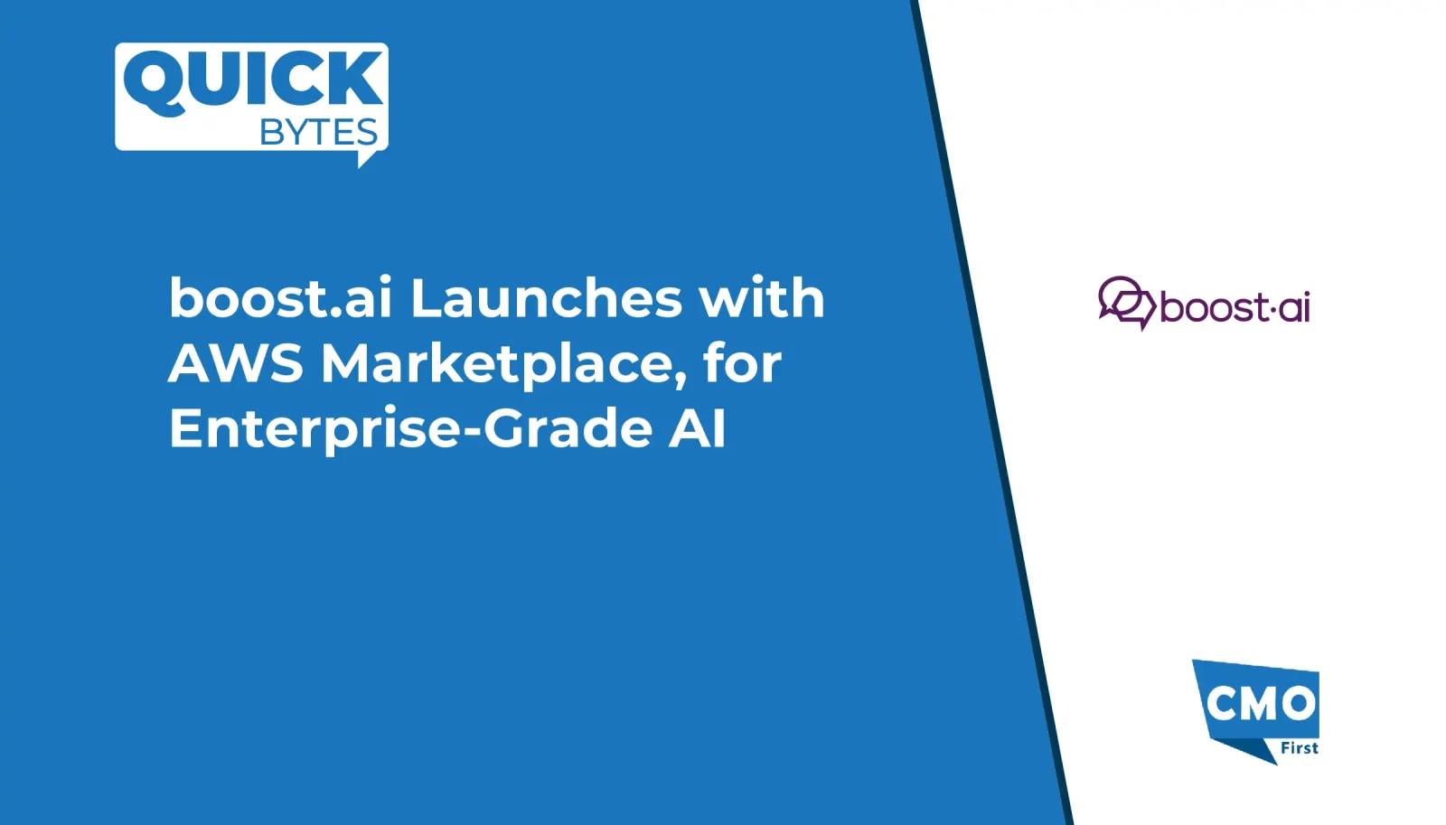 boost.ai Launches with AWS Marketplace, for Enterprise-Grade AI