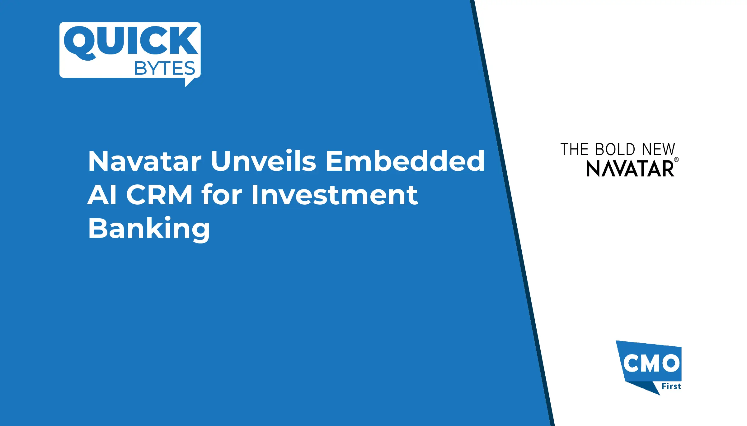 Navatar Unveils Embedded AI CRM for Investment Banking