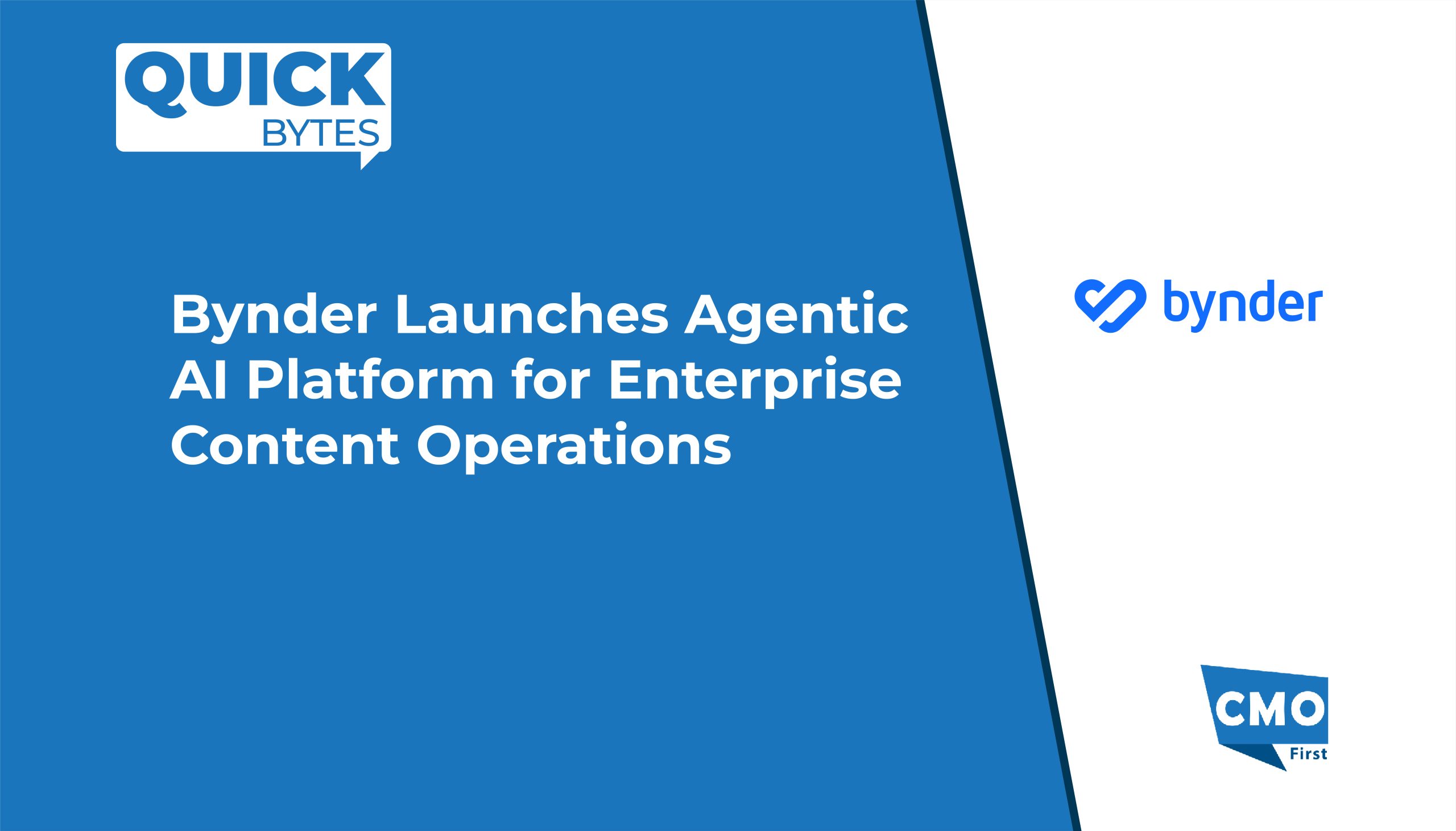 Bynder Launches Agentic AI Platform for Enterprise Content Operations