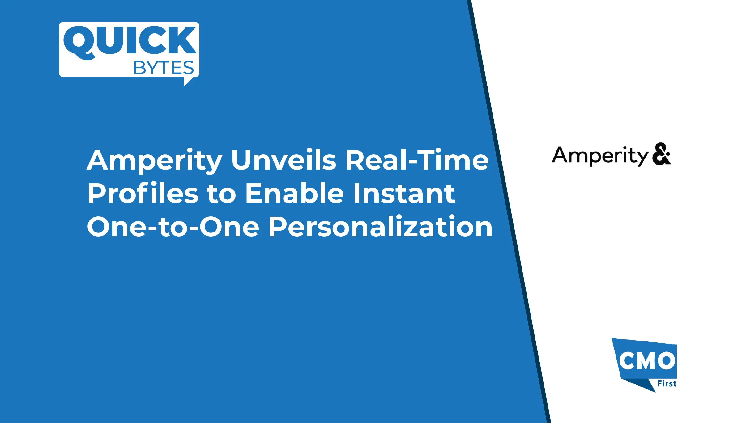 Amperity Unveils Real-Time Profiles to Enable Instant One-to-One Personalization