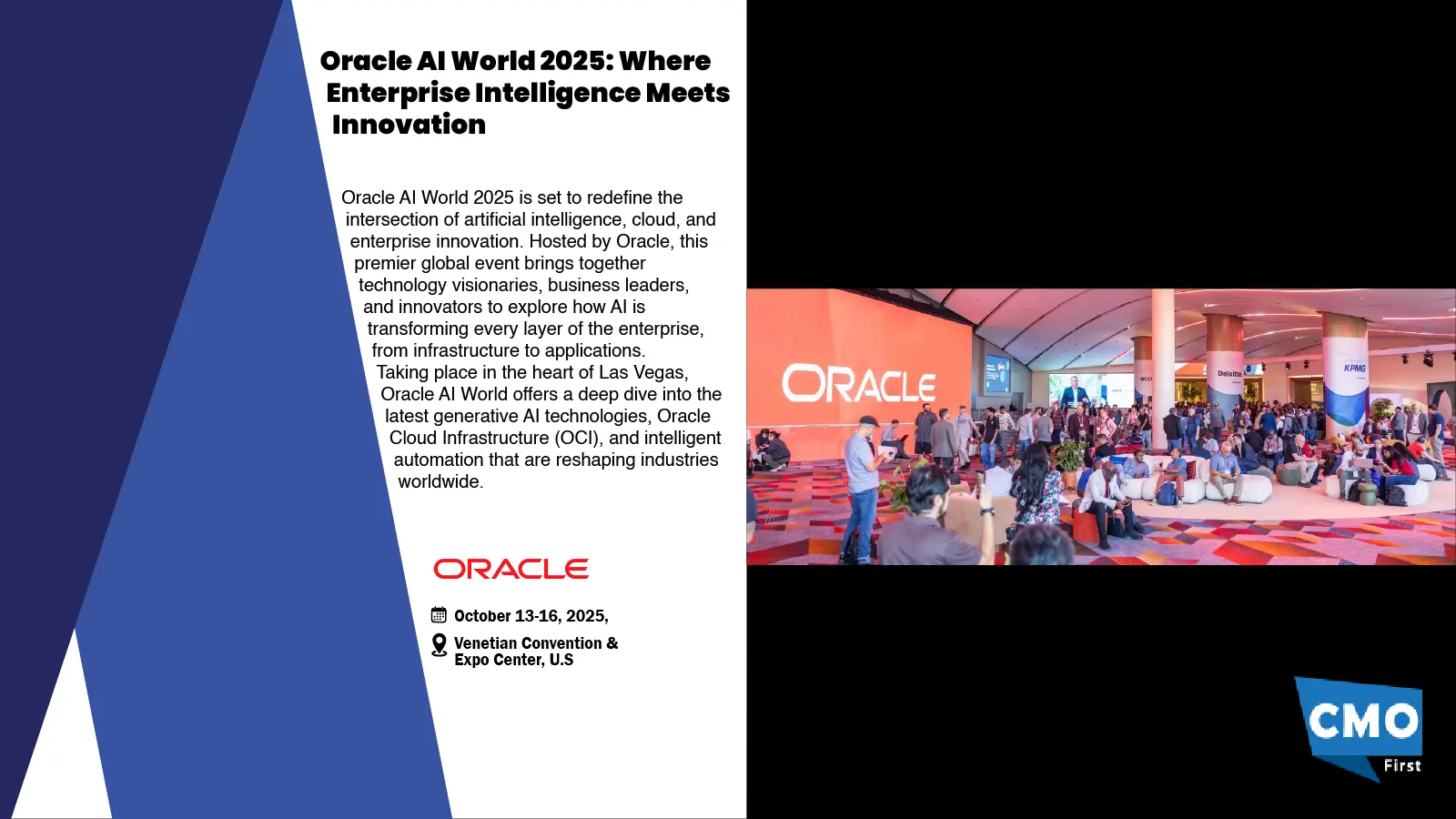 Oracle AI World 2025 Where Enterprise Intelligence Meets Innovation