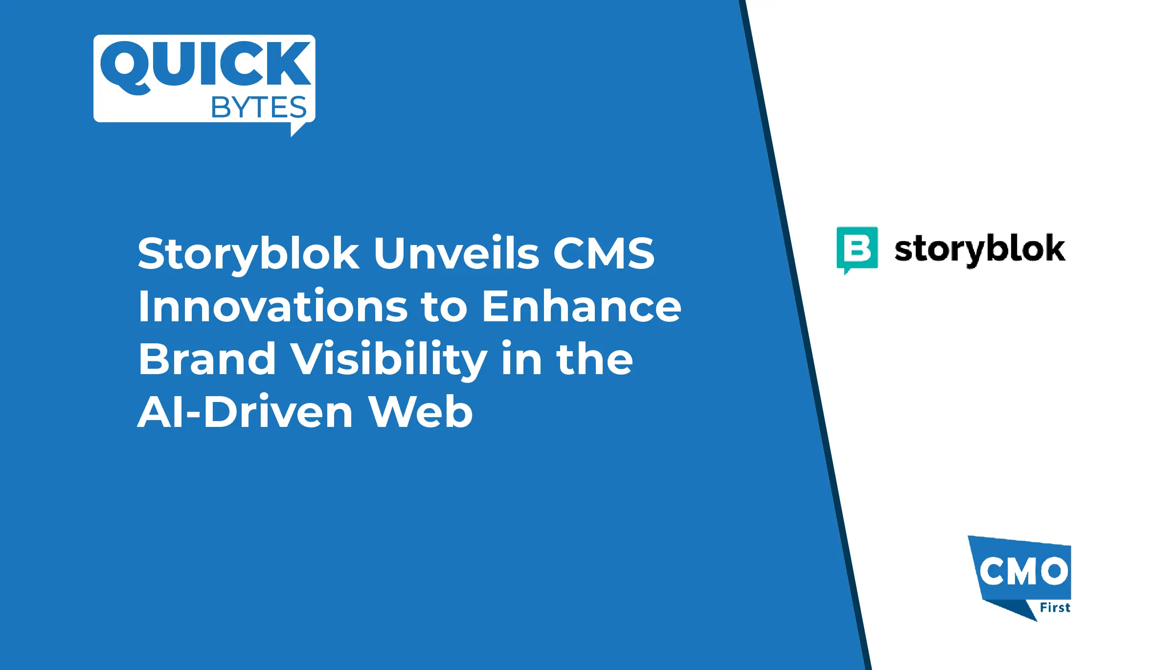 Storyblok Unveils CMS Innovations to Enhance Brand Visibility in the AI-Driven Web