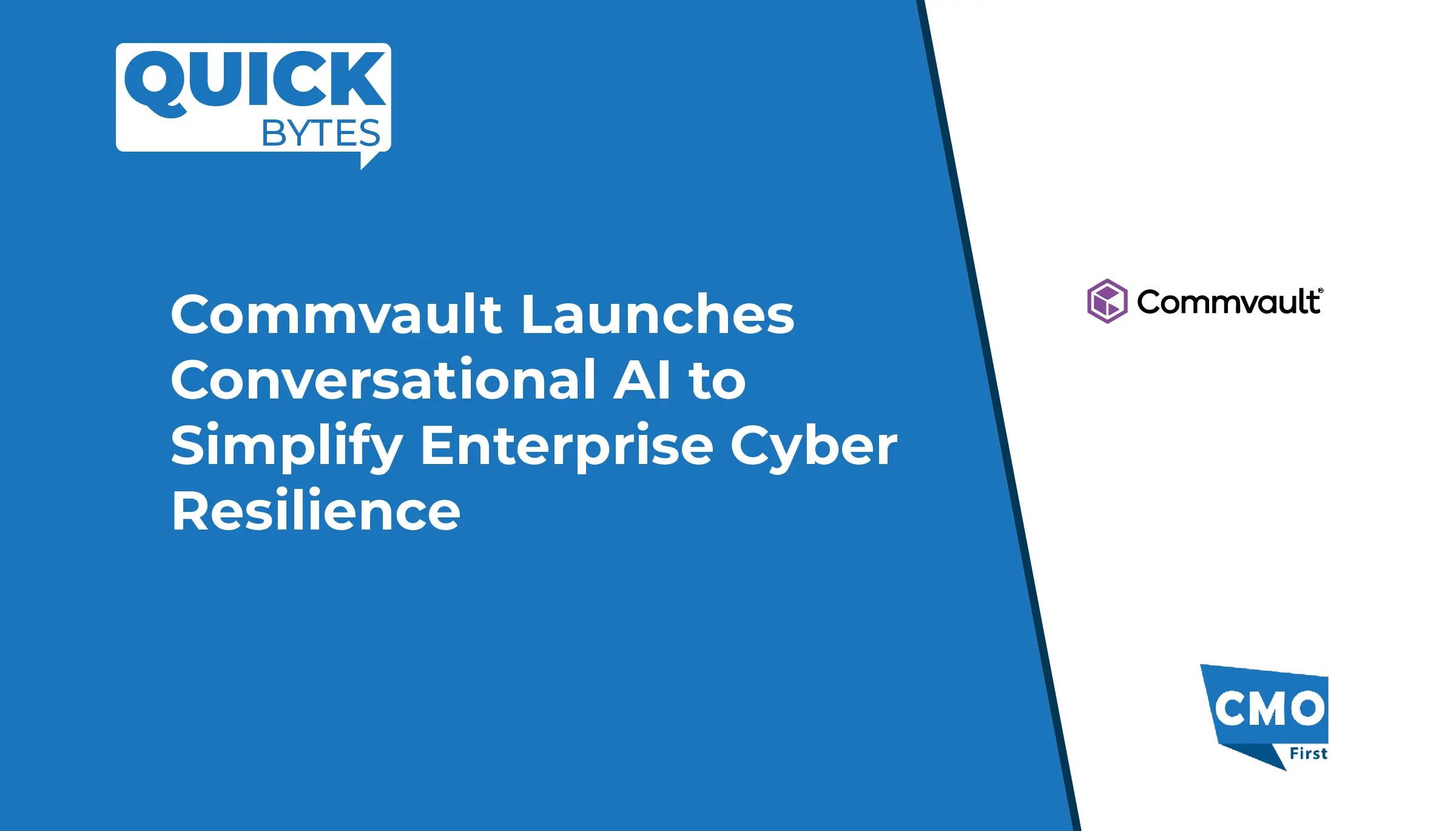 Commvault Launches Conversational AI to Simplify Enterprise Cyber Resilience
