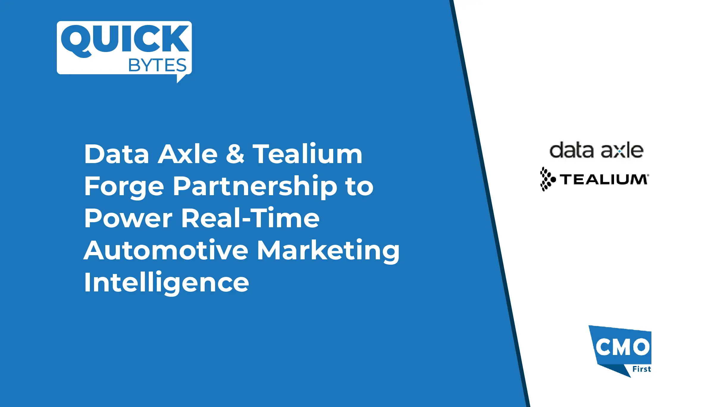 Data Axle & Tealium Forge Partnership to Power Real-Time Automotive Marketing Intelligence