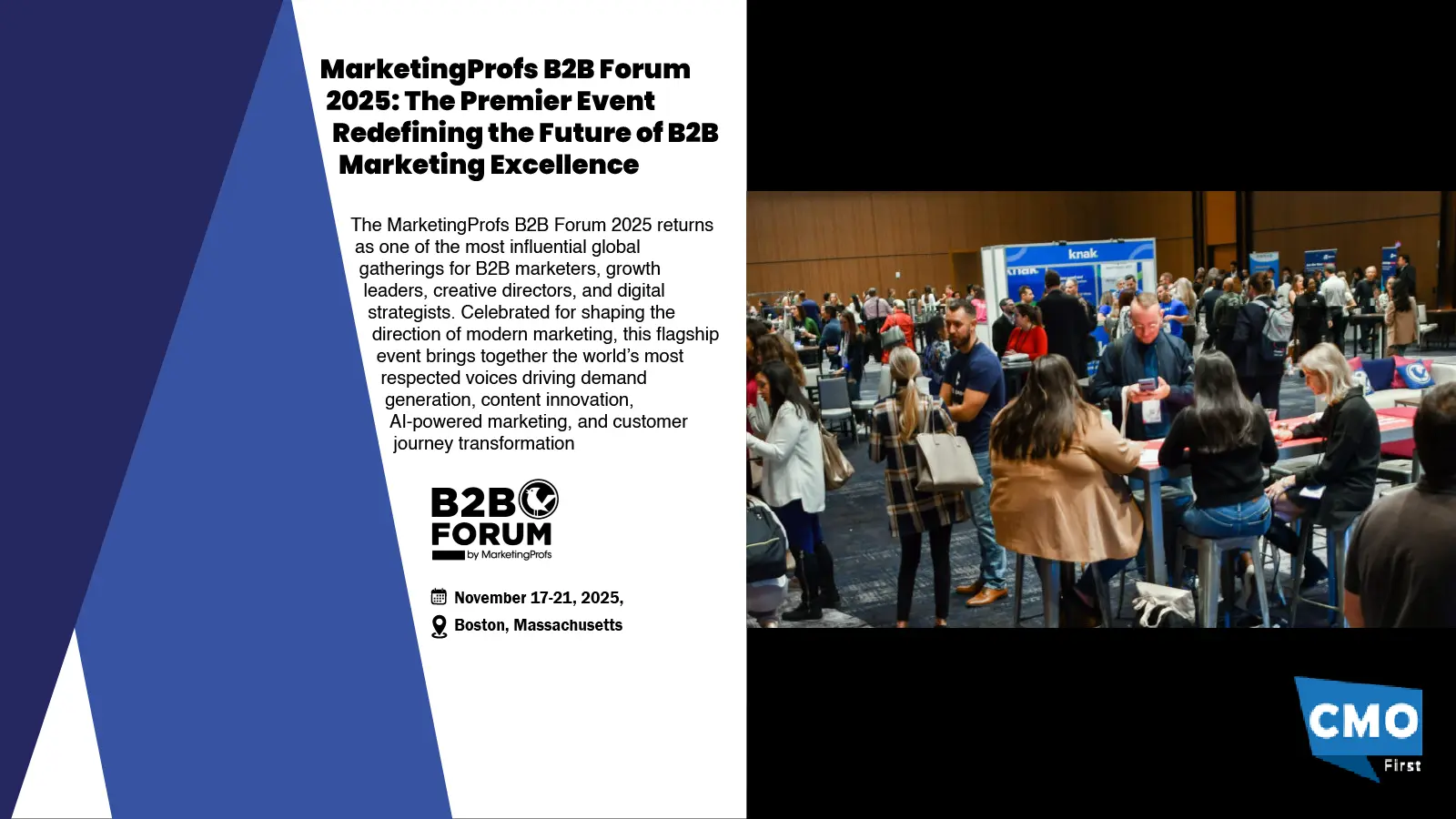 MarketingProfs B2B Forum 2025: The Premier Event Redefining the Future of B2B Marketing Excellence
