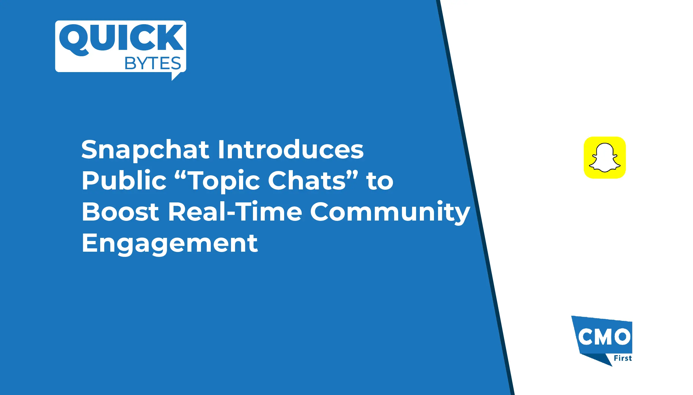 Snapchat Introduces Public “Topic Chats” to Boost Real-Time Community Engagement
