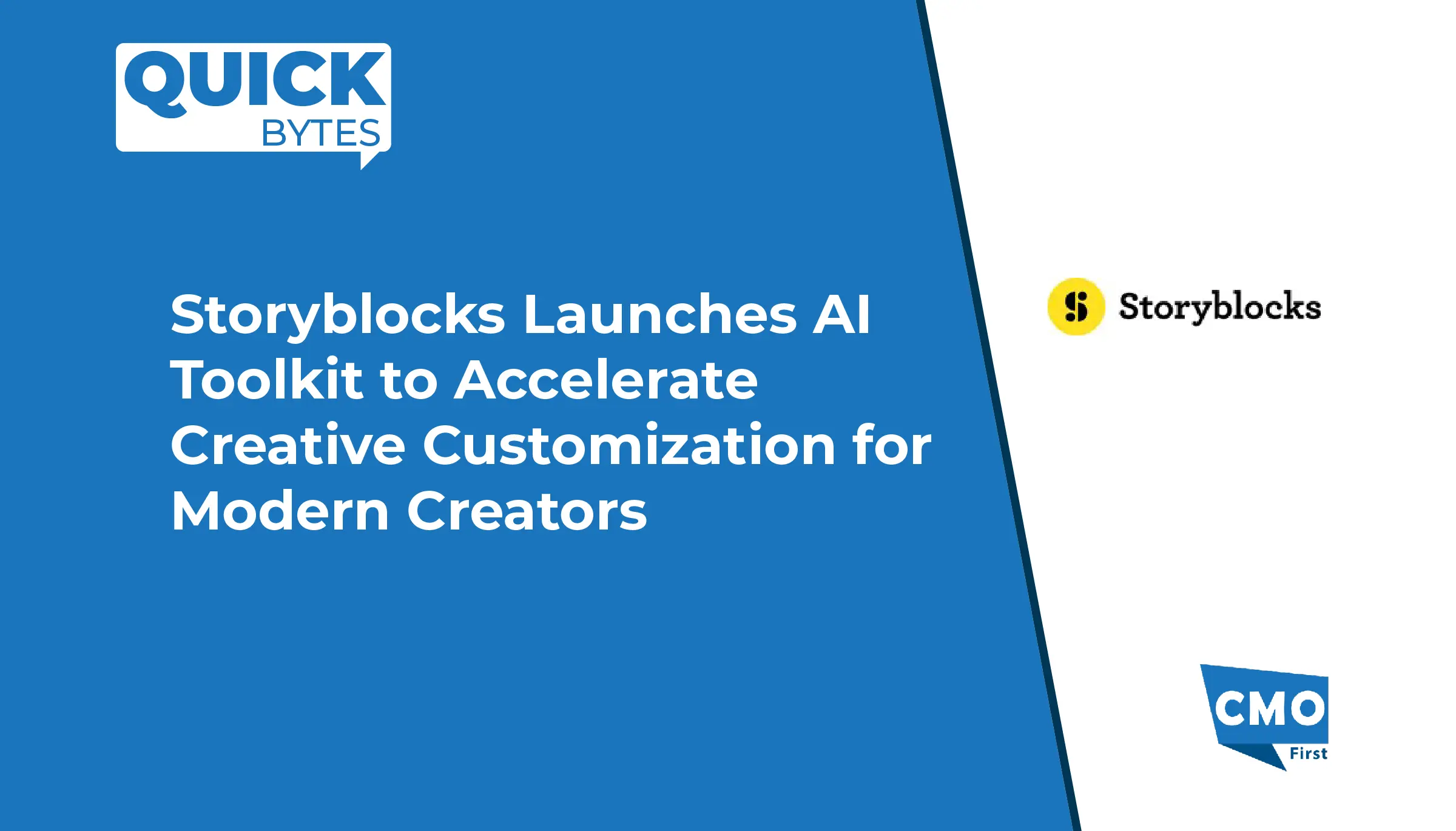 Storyblocks Launches AI Toolkit to Accelerate Creative Customization for Modern Creators
