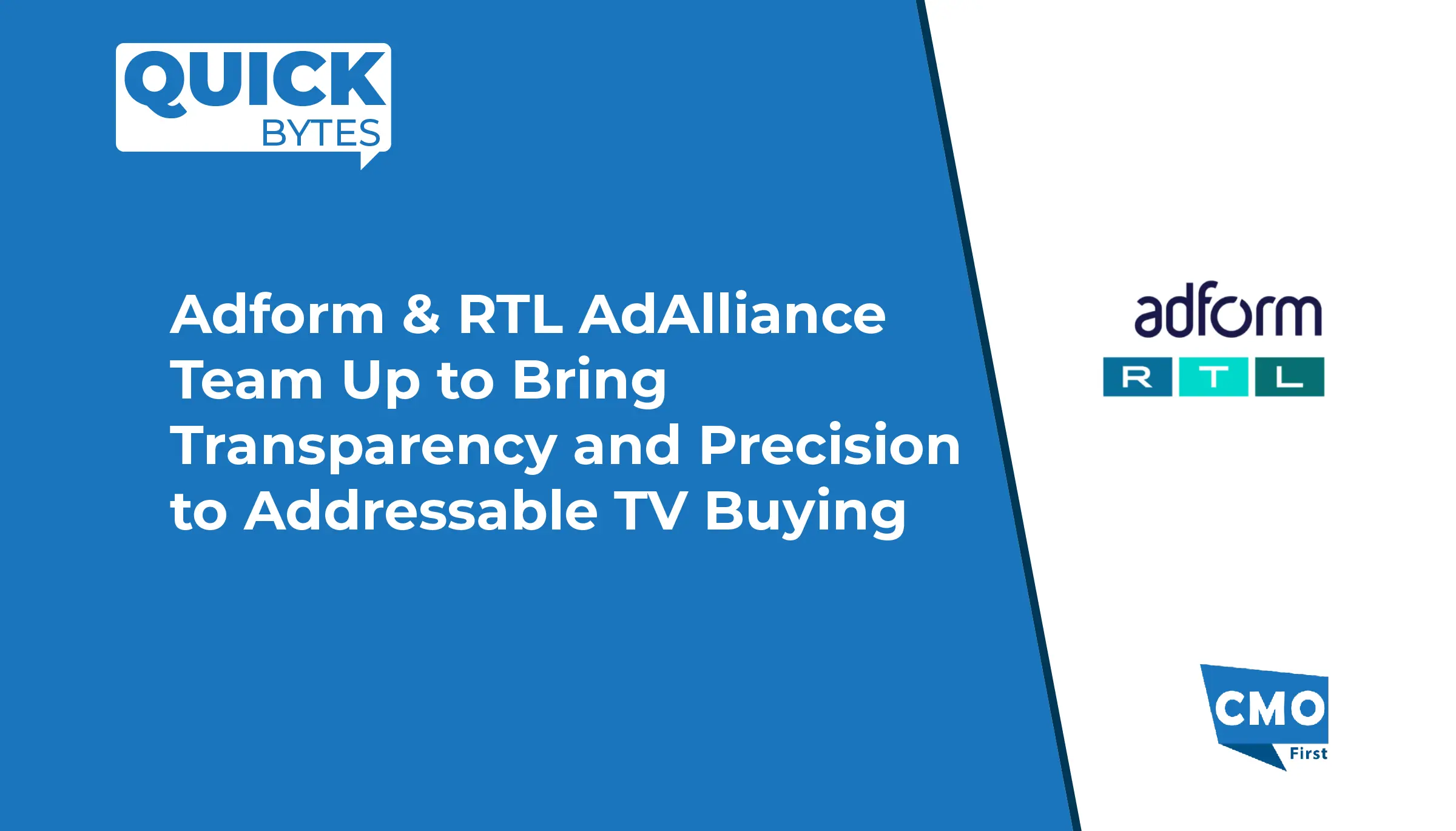 Adform & RTL AdAlliance Team Up to Bring Transparency and Precision to Addressable TV Buying