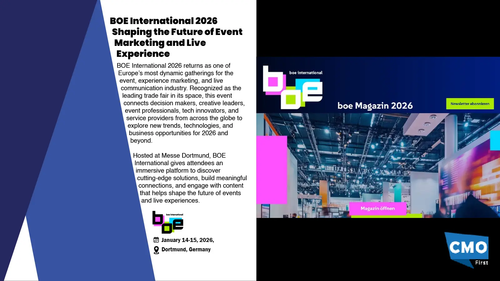 BOE International 2026 Shaping the Future of Event Marketing and Live Experience