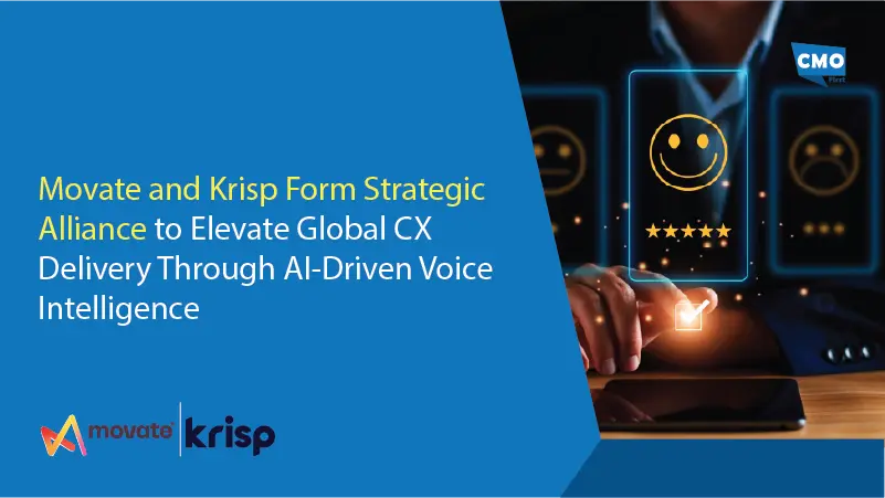 Movate and Krisp Form Strategic Alliance to Elevate Global CX Delivery Through AI-Driven Voice Intelligence