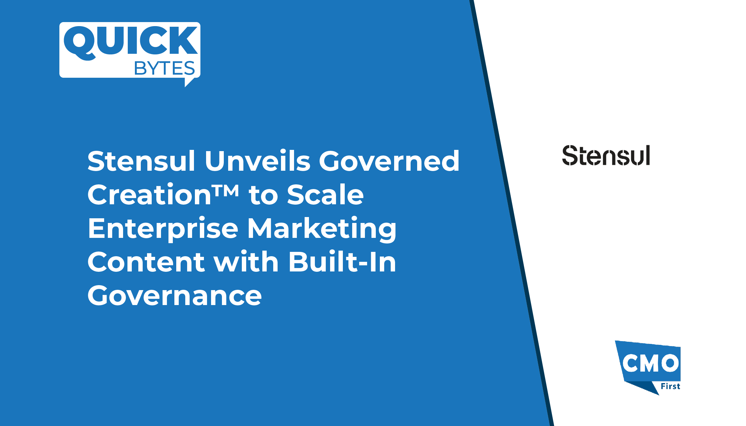 Stensul Unveils Governed Creation™ to Scale Enterprise Marketing Content with Built-In Governance