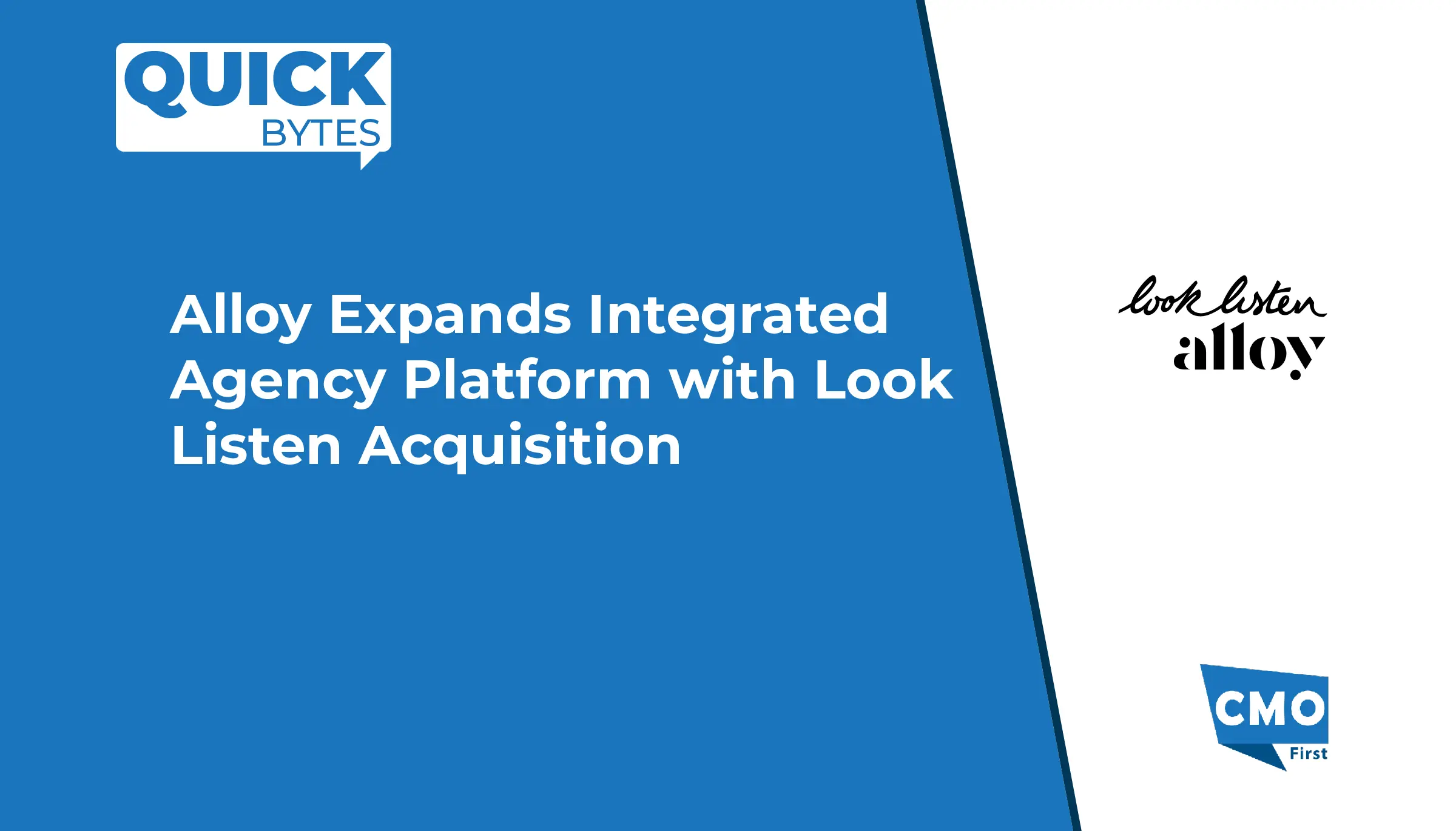 Alloy Expands Integrated Agency Platform with Look Listen Acquisition
