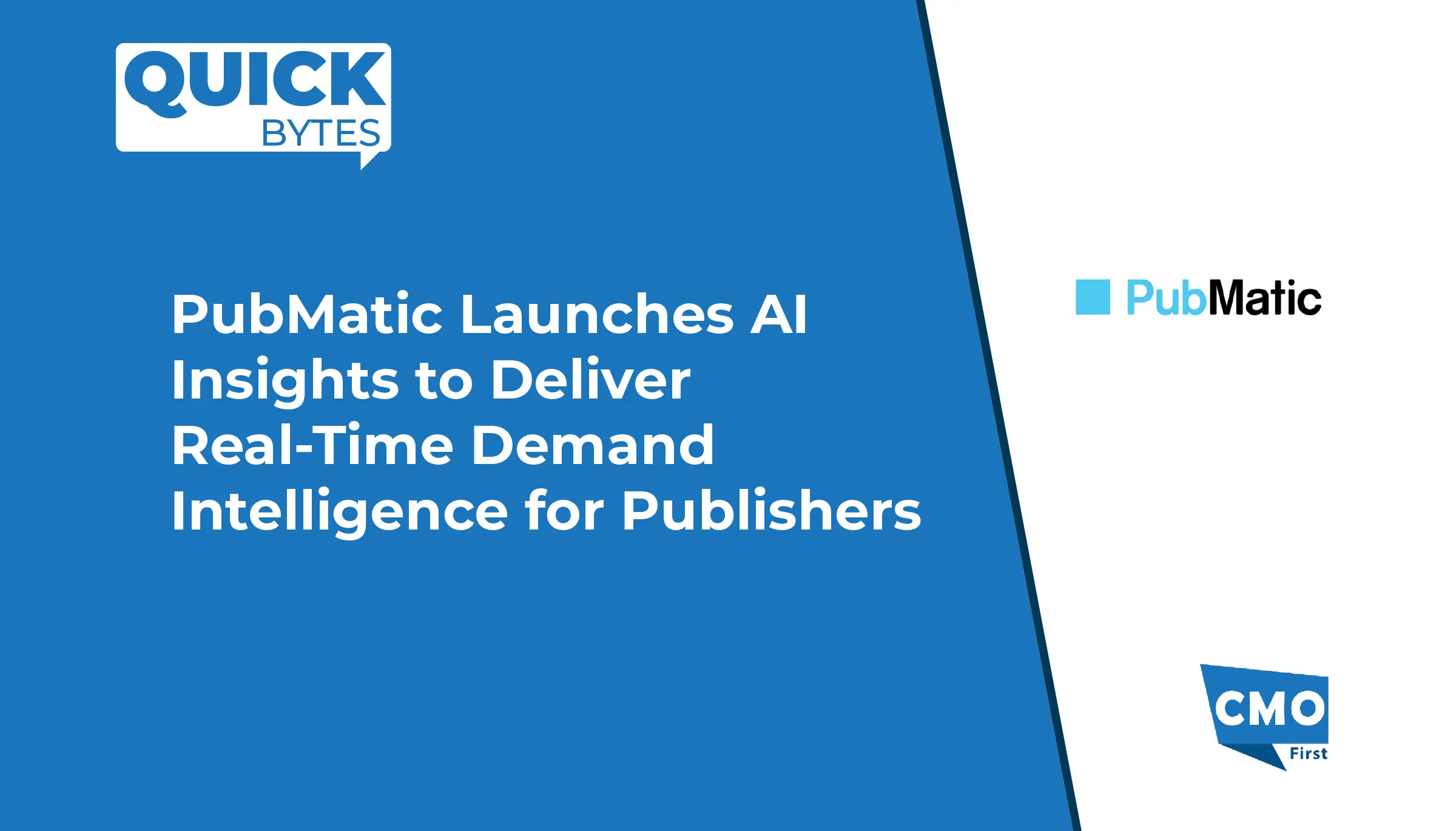PubMatic Launches AI Insights to Deliver Real-Time Demand Intelligence for Publishers