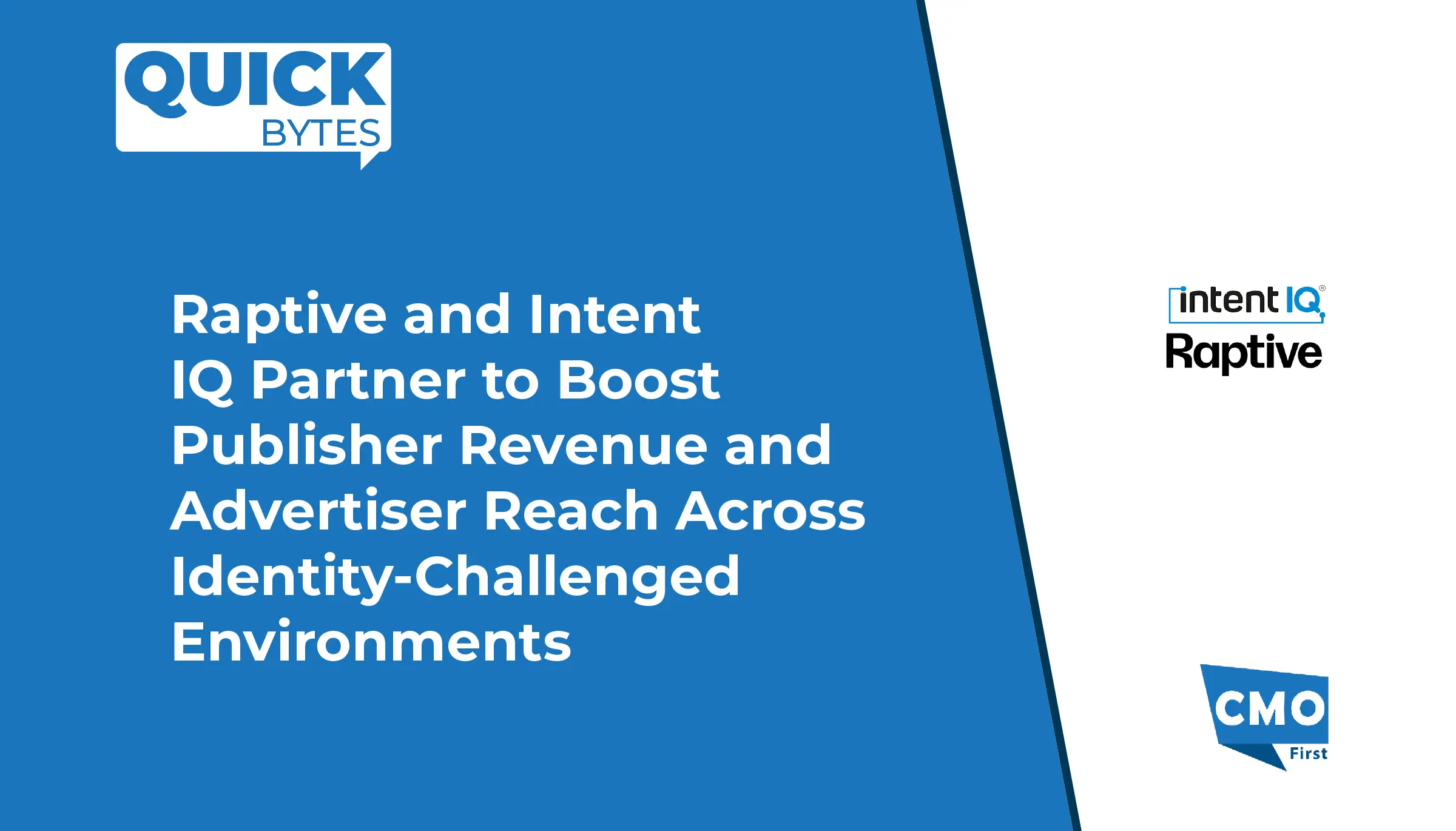 Raptive and Intent IQ Partner to Boost Publisher Revenue and Advertiser Reach Across Identity-Challenged Environments
