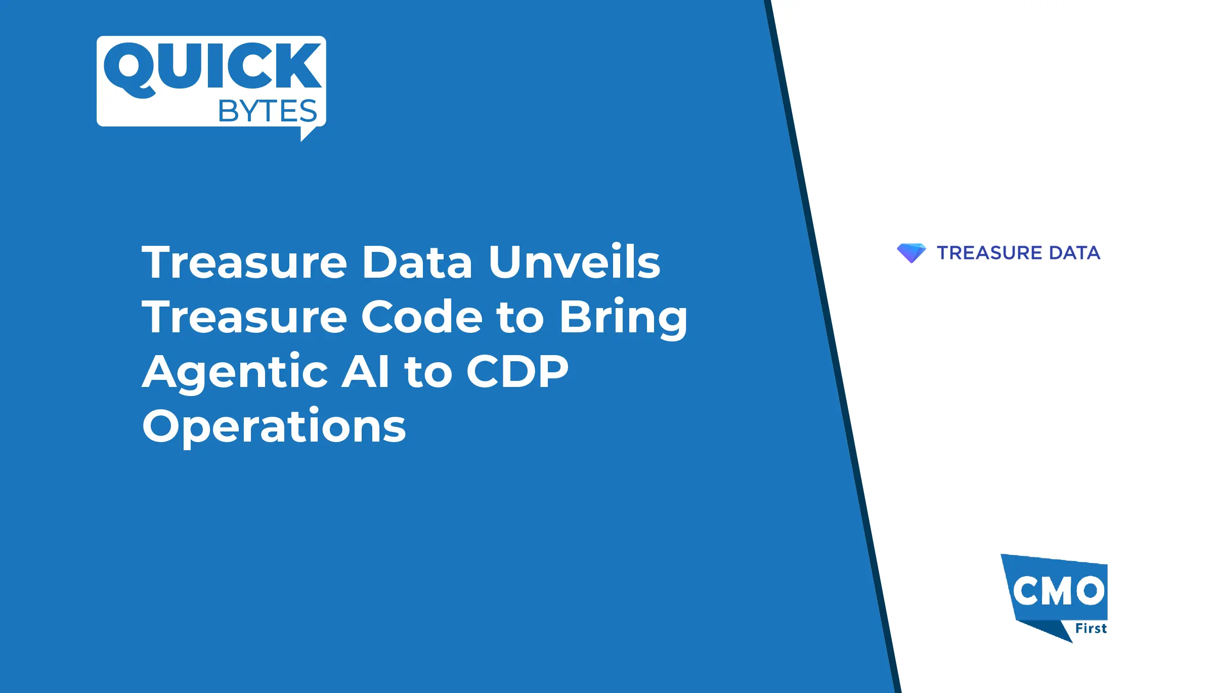 Treasure Data Unveils Treasure Code to Bring Agentic AI to CDP Operations