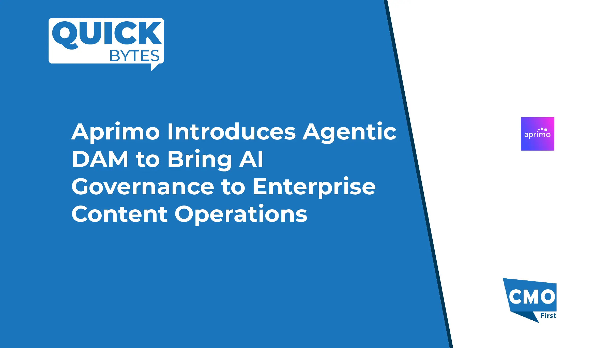 Aprimo Introduces Agentic DAM to Bring AI Governance to Enterprise Content Operations