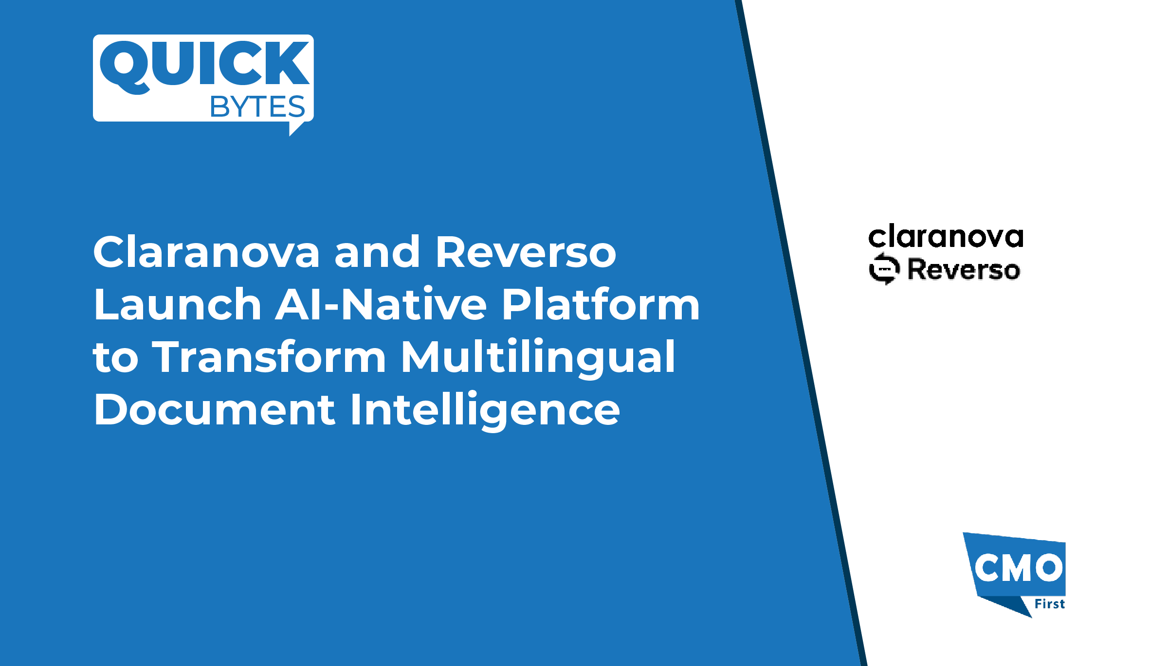 Claranova and Reverso Launch AI-Native Platform to Transform Multilingual Document Intelligence