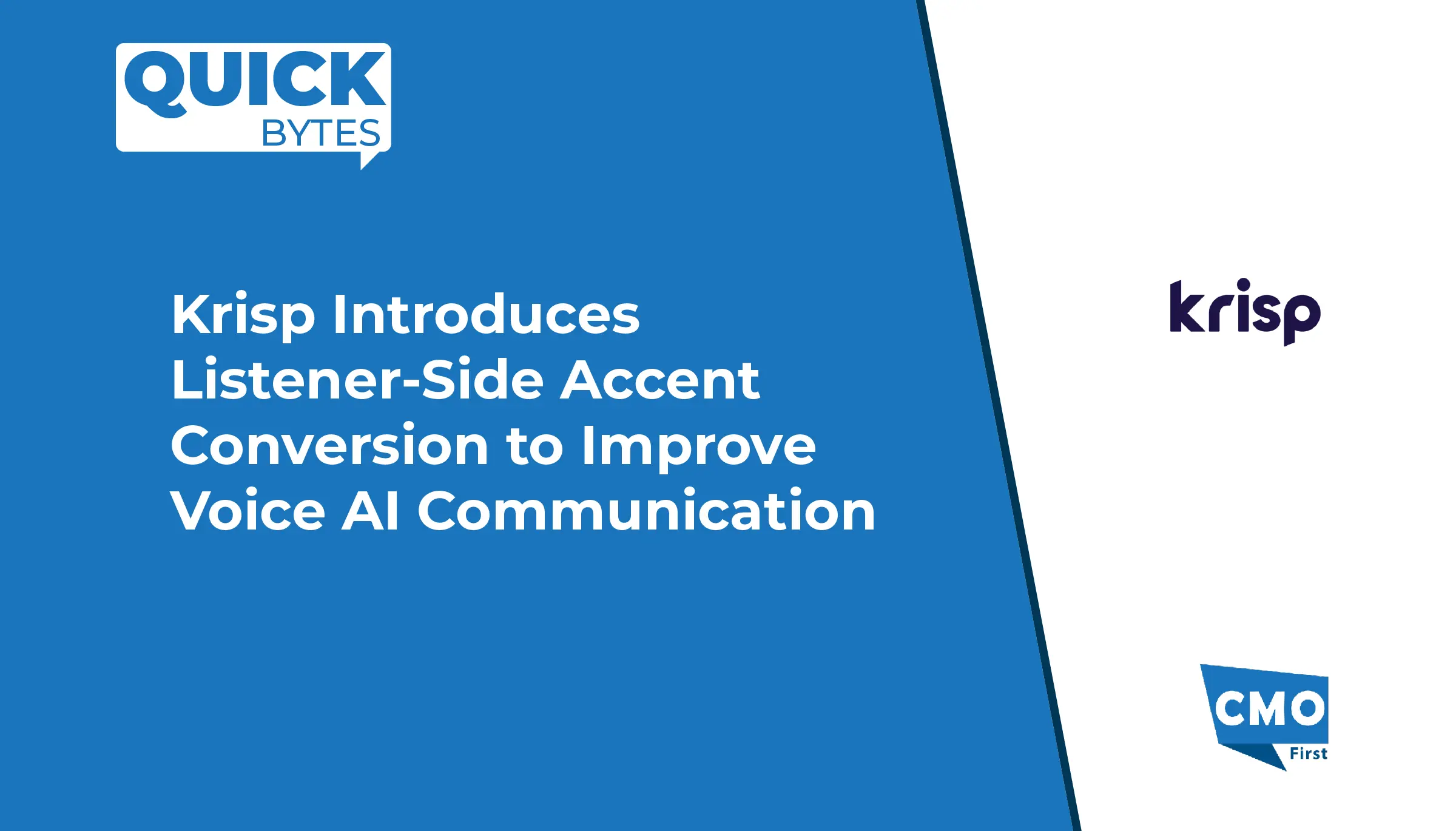 Krisp Introduces Listener-Side Accent Conversion to Improve Voice AI Communication