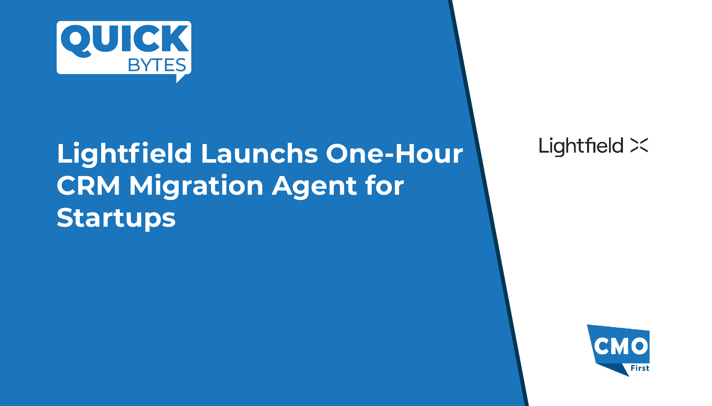 Lightfield Launchs One-Hour CRM Migration Agent for Startups