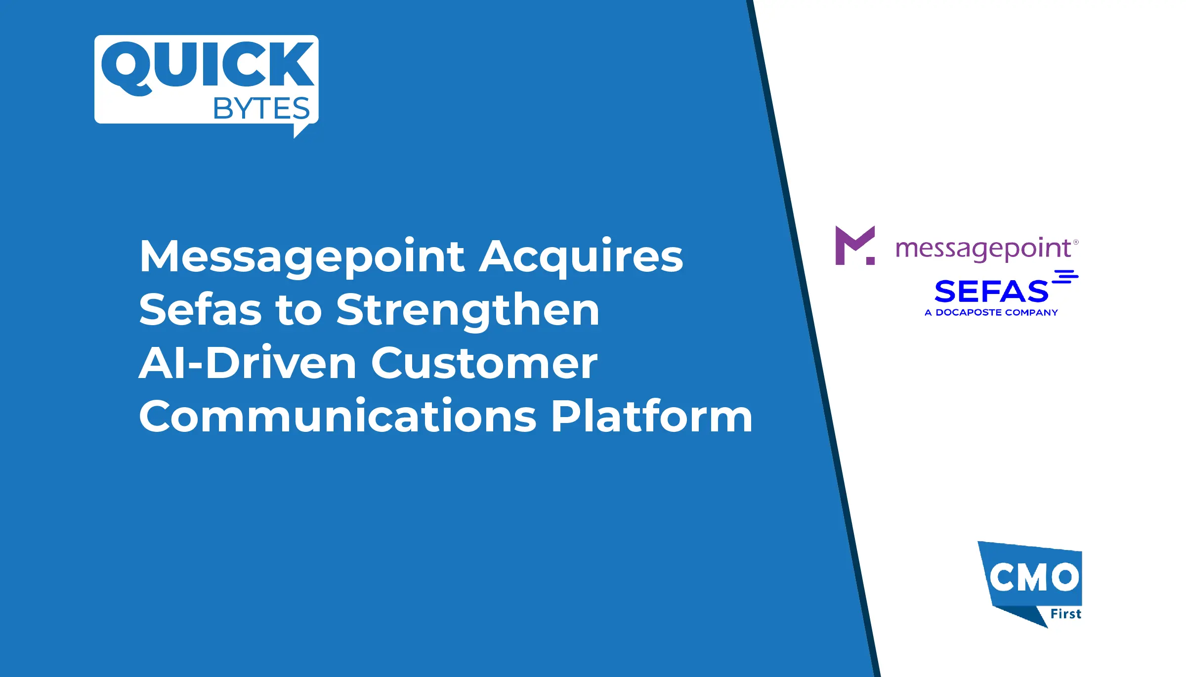 Messagepoint Acquires Sefas to Strengthen AI-Driven Customer Communications Platform