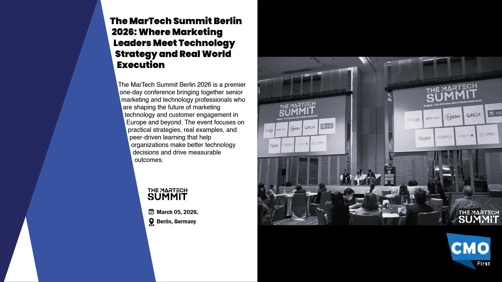 The MarTech Summit Berlin 2026: Where Marketing Leaders Meet Technology Strategy and Real World Execution