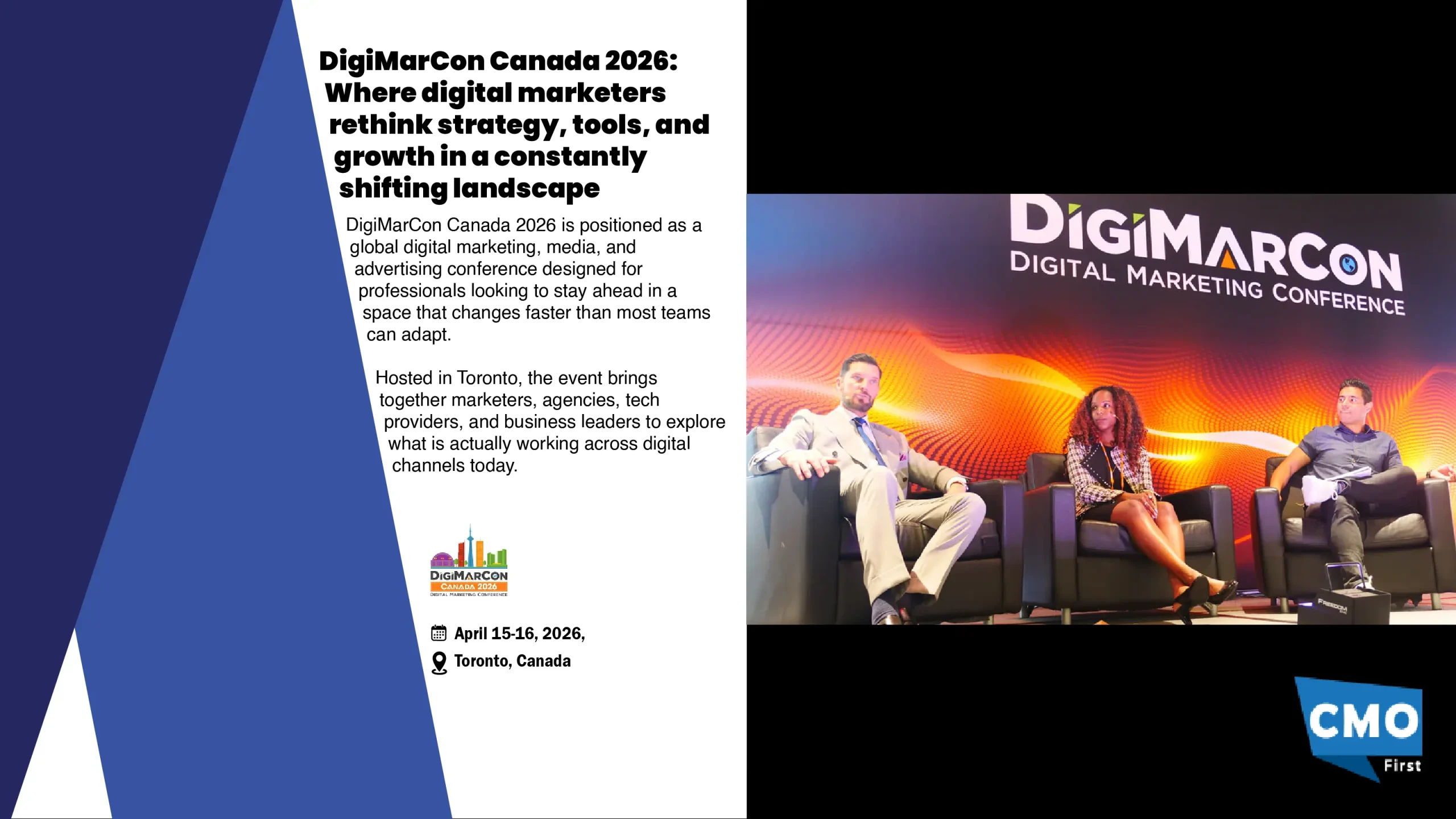 DigiMarCon Canada 2026: Where digital marketers rethink strategy, tools, and growth in a constantly shifting landscape