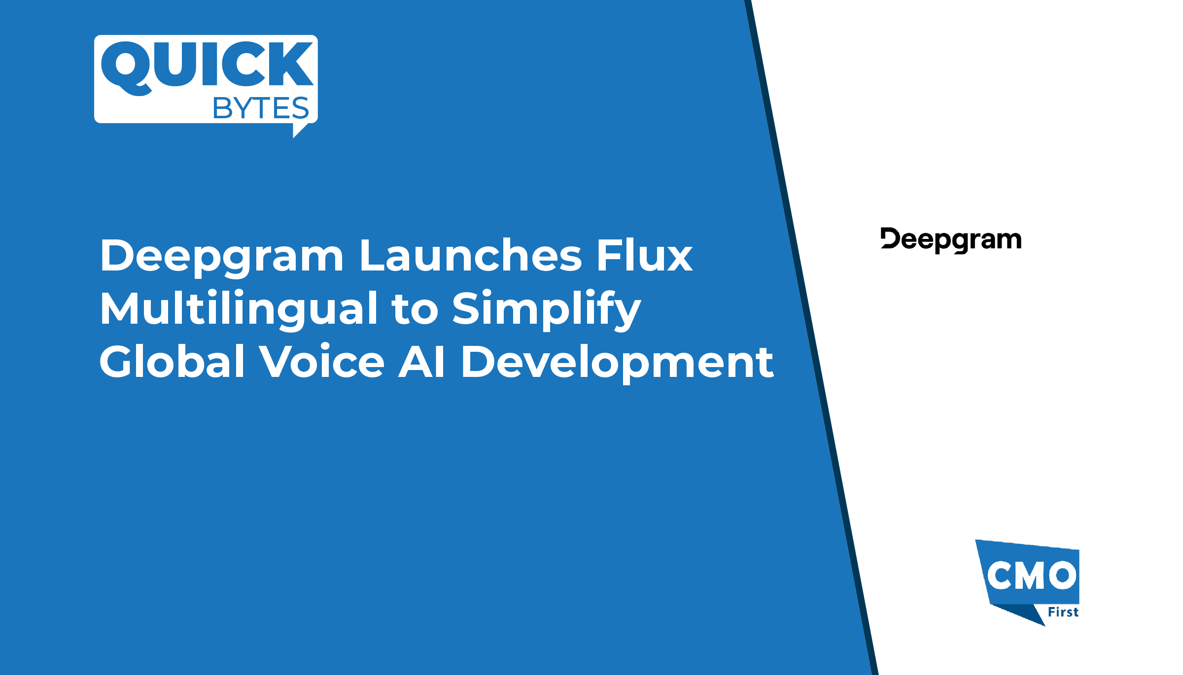 Deepgram Launches Flux Multilingual to Simplify Global Voice AI Development