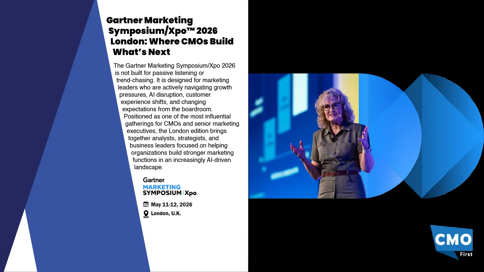 Gartner Marketing Symposium/Xpo™ 2026 London: Where CMOs Build What’s Next