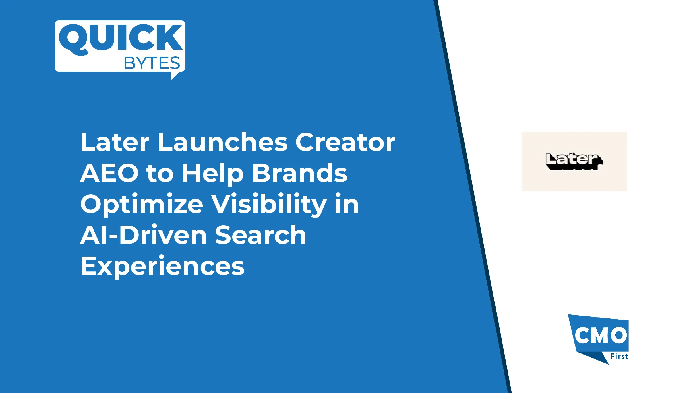 Later Launches Creator AEO to Help Brands Optimize Visibility in AI-Driven Search Experiences