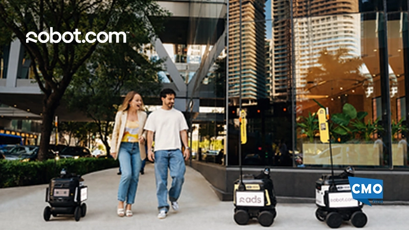 Robot.com Launches R-ads, Redefining Out-of-Home Advertising With Its Autonomous Robot Media Network