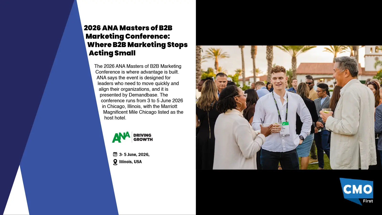 2026 ANA Masters of B2B Marketing Conference: Where B2B Marketing Stops Acting Small