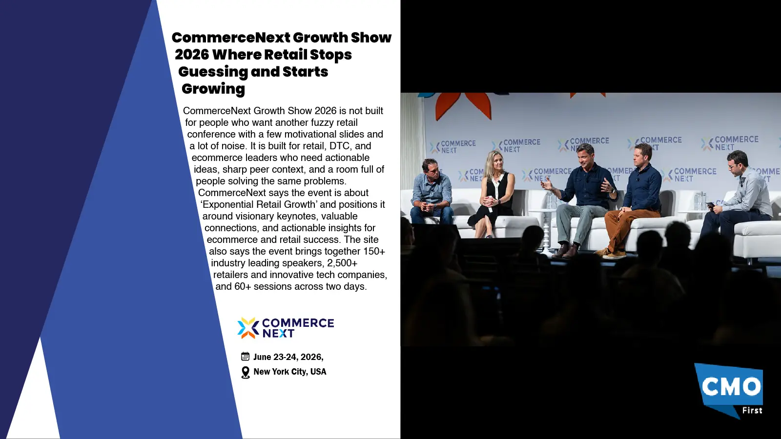 CommerceNext Growth Show 2026 Where Retail Stops Guessing and Starts Growing