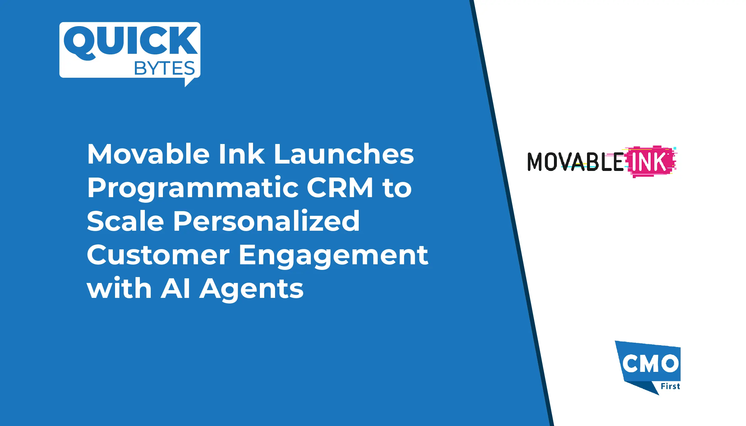 Movable Ink Launches Programmatic CRM to Scale Personalized Customer Engagement with AI Agents