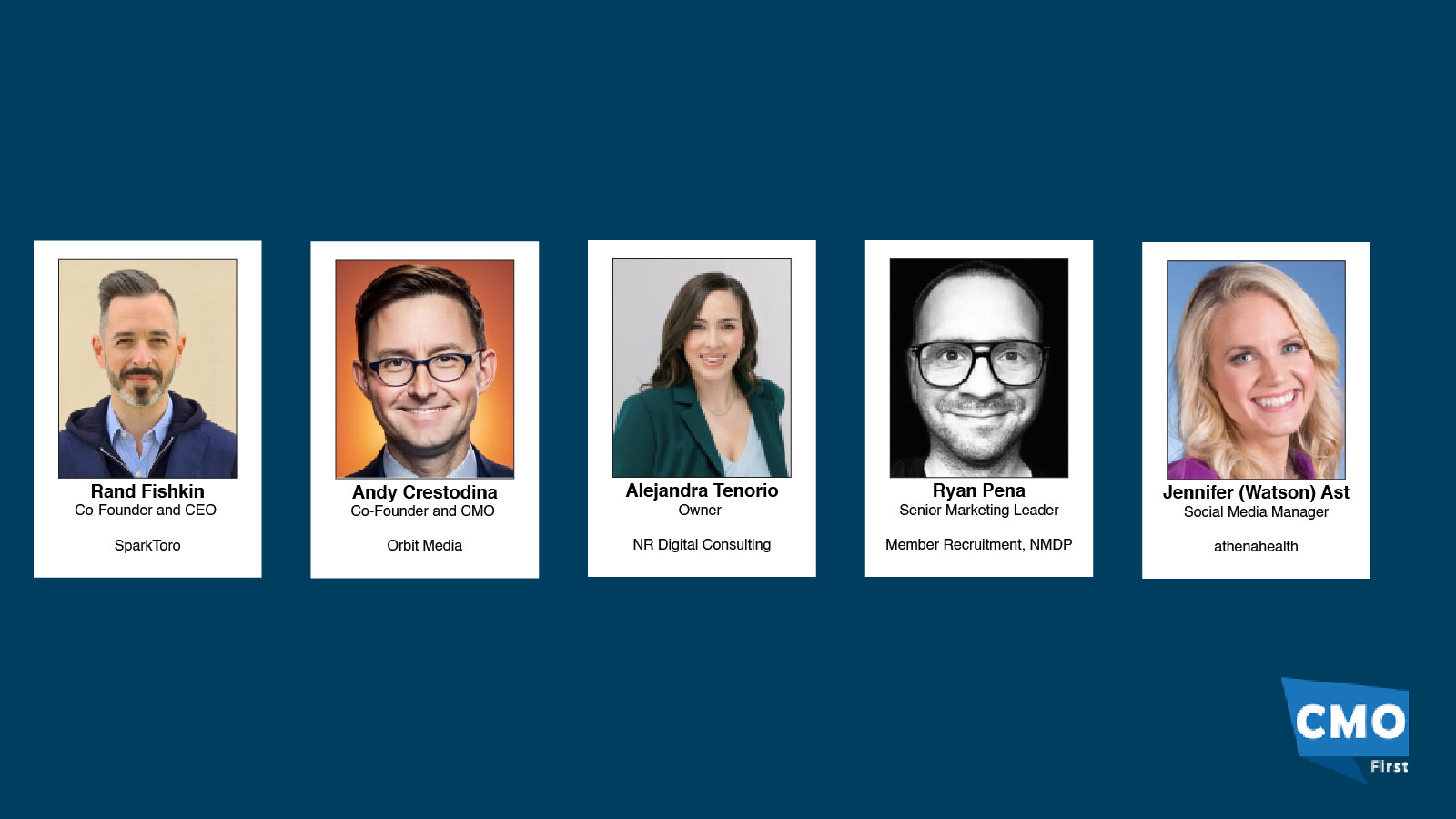 Featured speakers and thought leaders