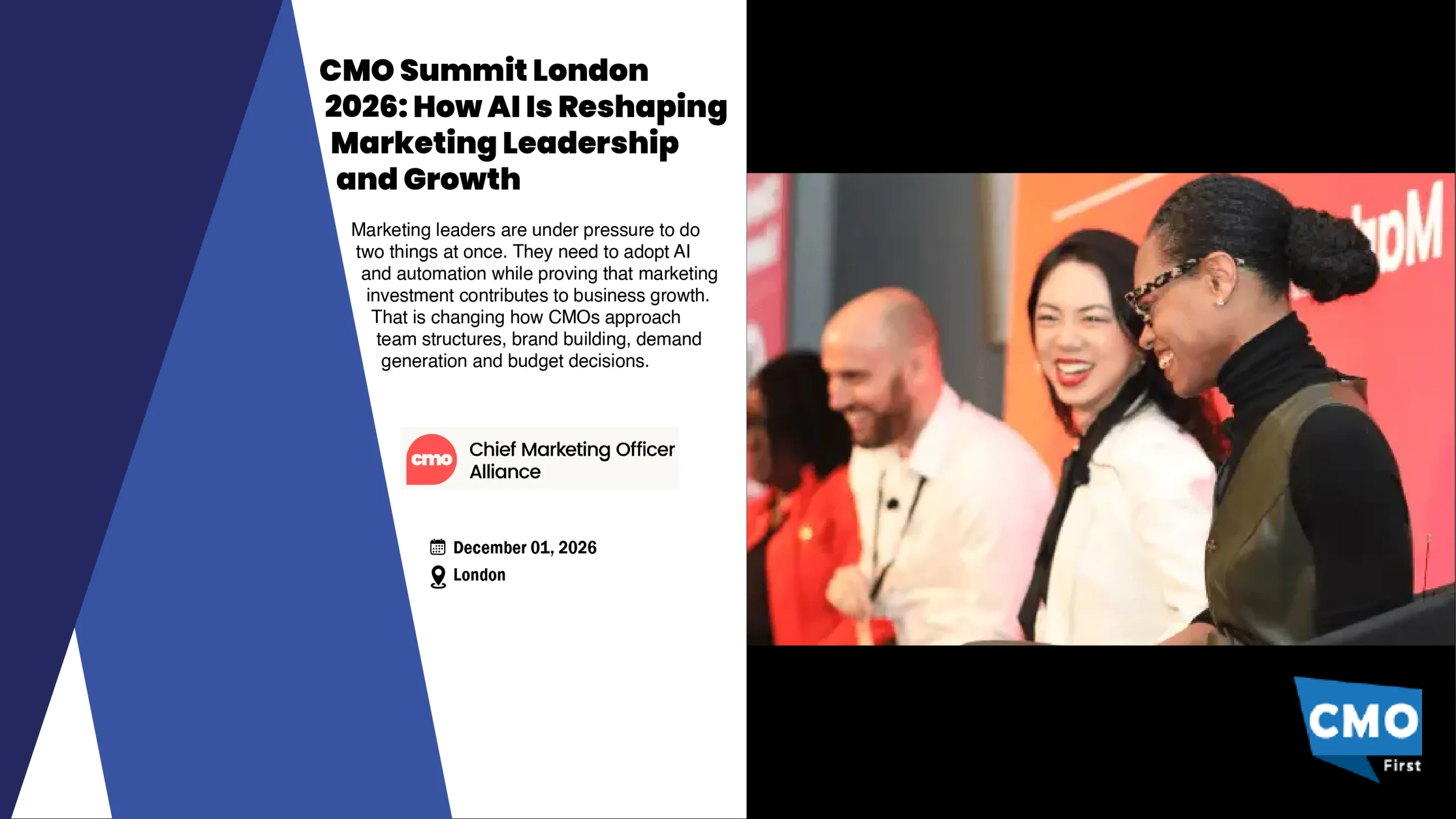 CMO Summit London 2026: How AI Is Reshaping Marketing Leadership and Growth